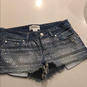 Victoria’s Secret PINK Cheeky Denim Shorts